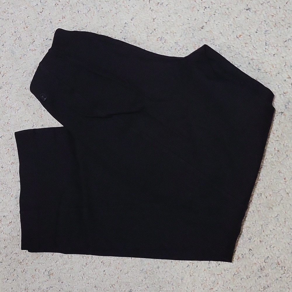 Lululemon Black Wide-Leg Pants - Picture 2 of 3